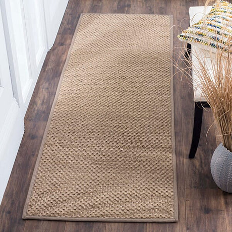 Safavieh Natural Fiber Nf153A Natural / Grey Rugs.