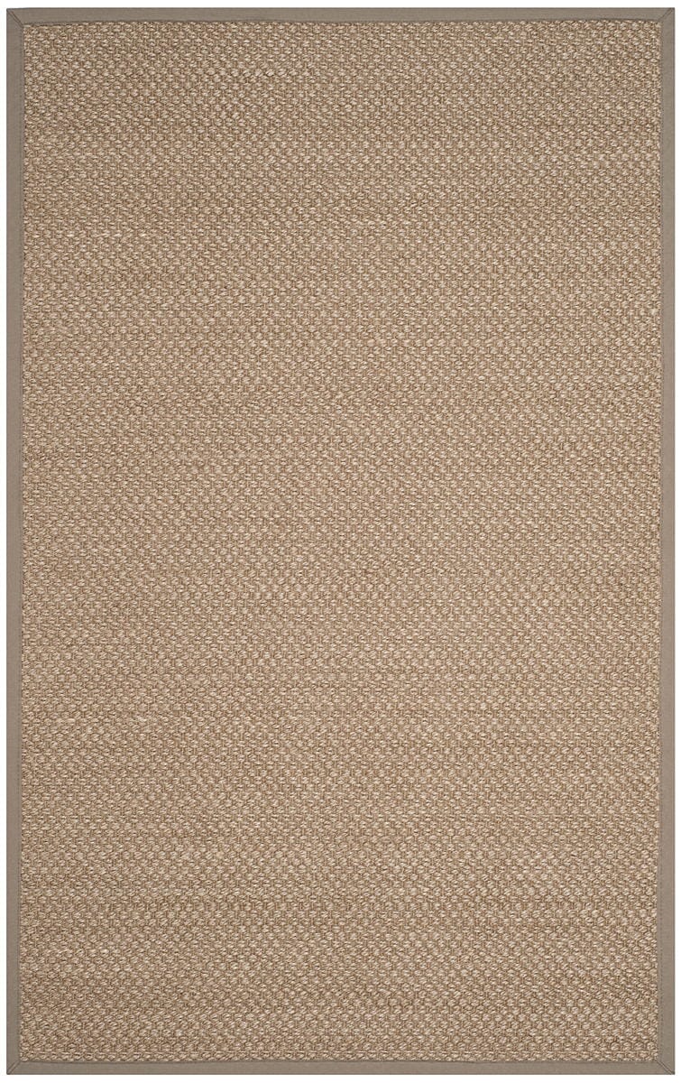 Safavieh Natural Fiber Nf153A Natural / Grey Rugs.