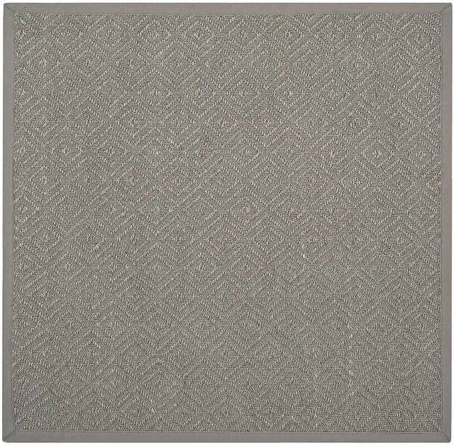 Safavieh Natural Fiber Nf154B Light Grey / Grey Rugs.