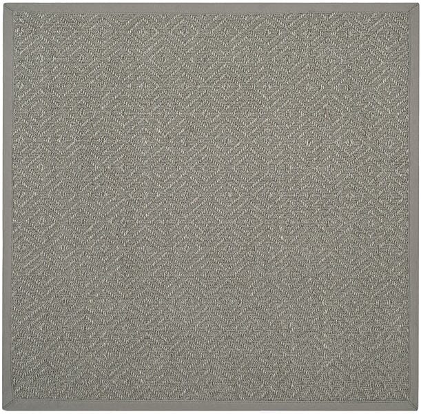 Safavieh Natural Fiber Nf154B Light Grey / Grey Rugs.