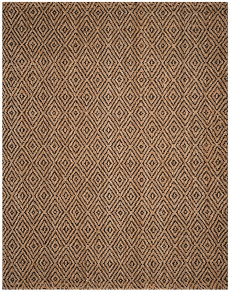 Safavieh Natural Fiber Nf181C Natural/Black Rug.