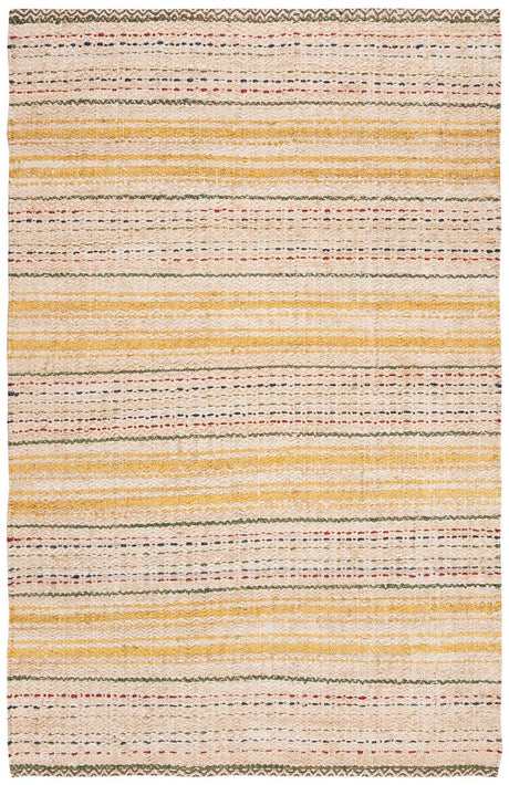 Safavieh Natural Fiber Nf202A Ivory/Gold Rug.