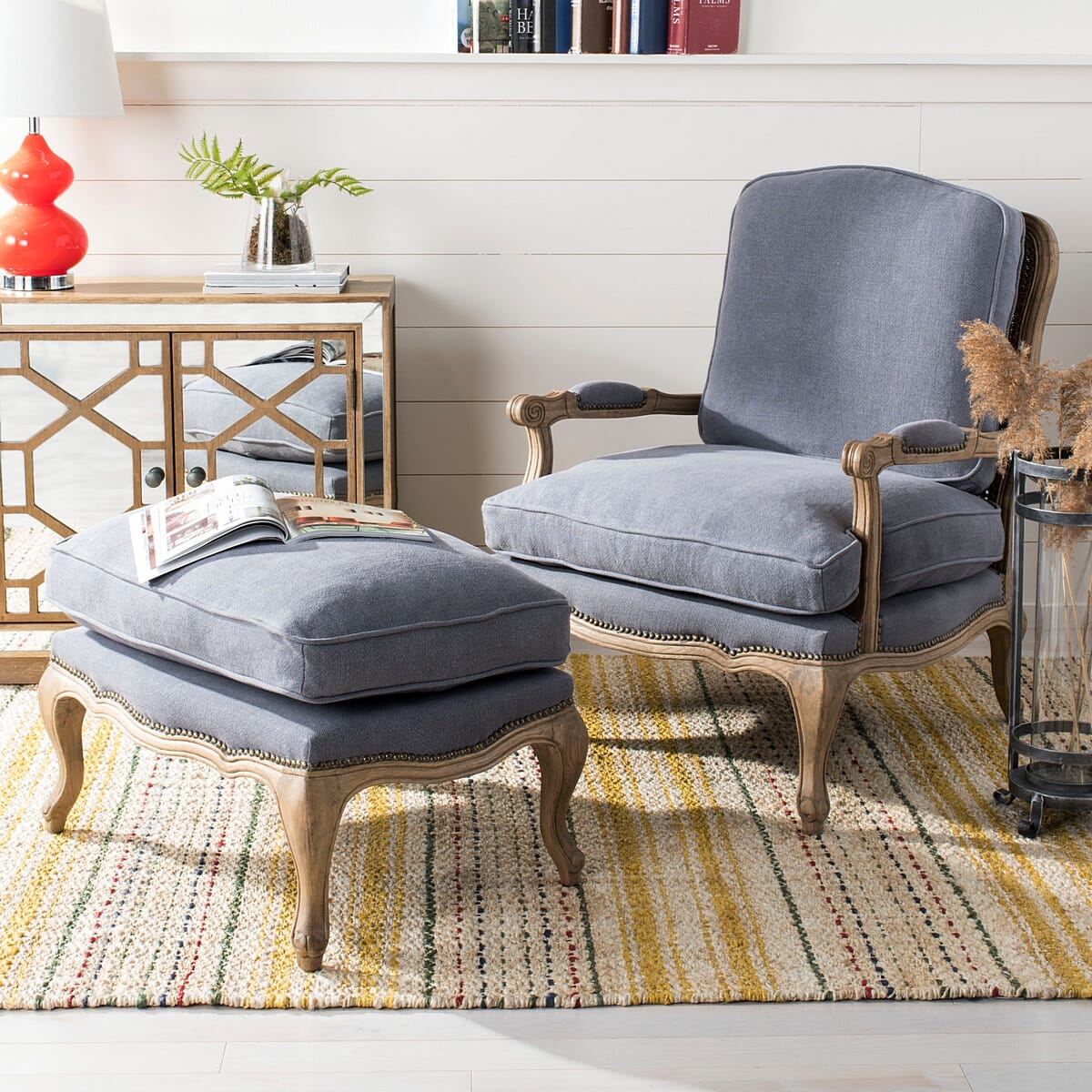 Safavieh Natural Fiber Nf202A Ivory/Gold Rug.