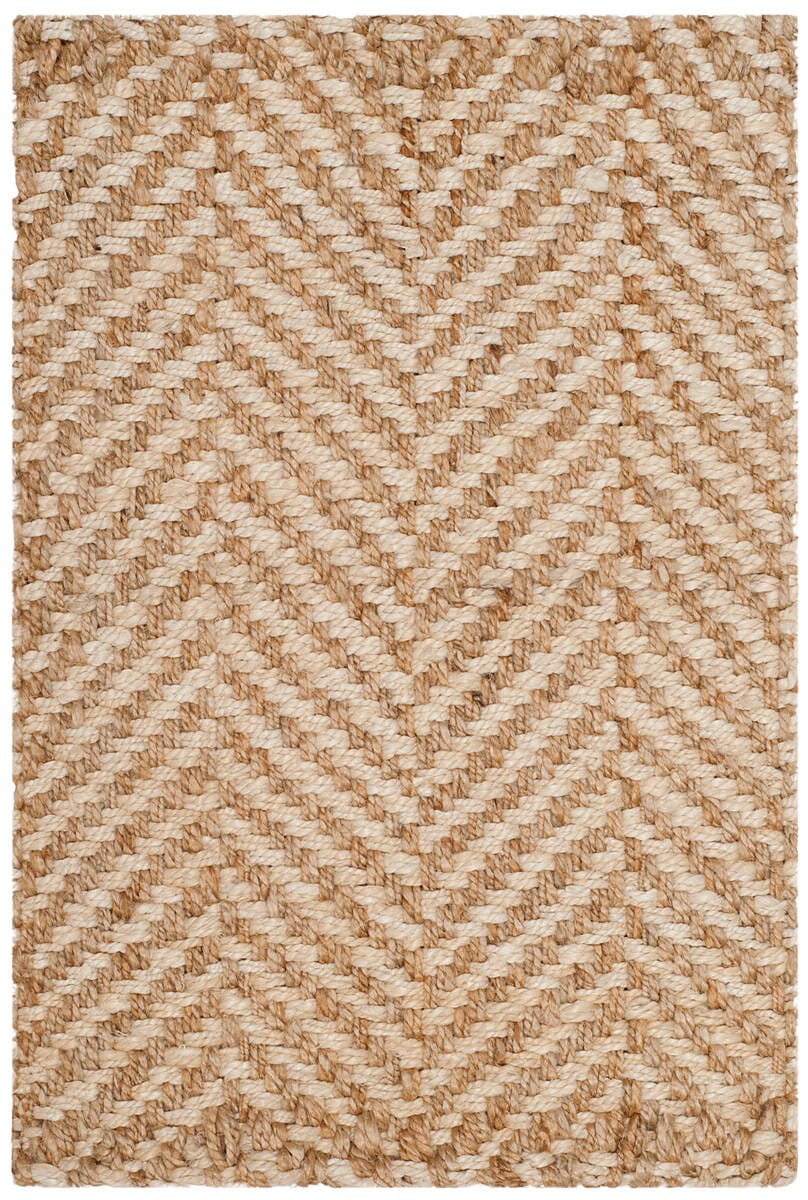 Safavieh Natural Fiber Nf264A Ivory / Natural Rugs.
