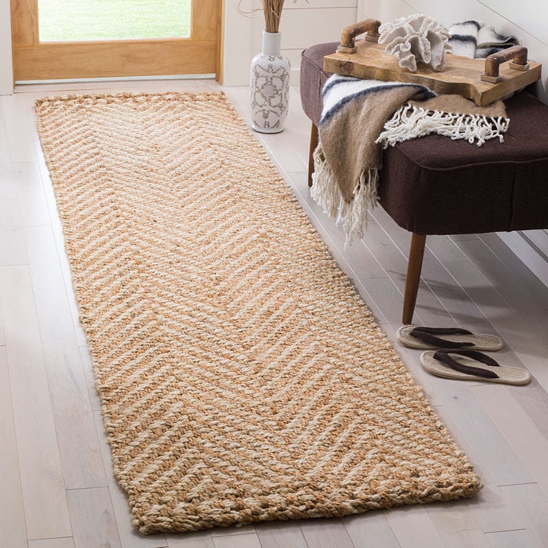 Safavieh Natural Fiber Nf264A Ivory / Natural Rugs.