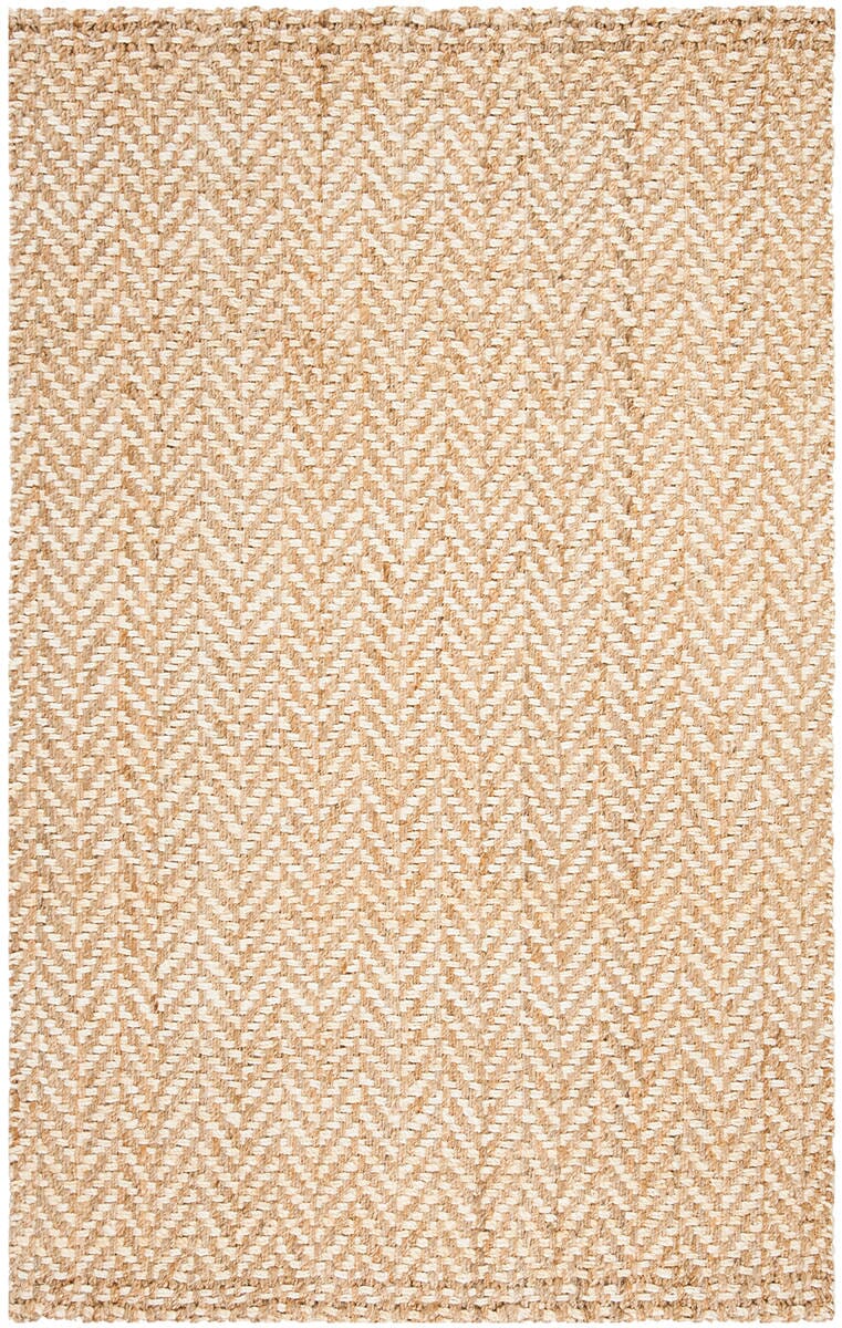 Safavieh Natural Fiber Nf264A Ivory / Natural Rugs.