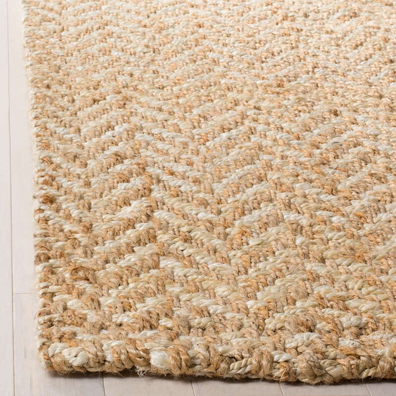Safavieh Natural Fiber Nf264A Ivory / Natural Rugs.