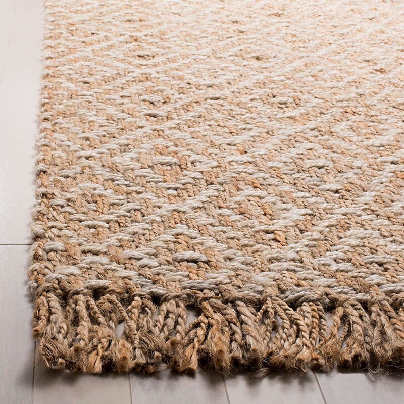 Safavieh Natural Fiber Nf266A Ivory / Natural Rugs.