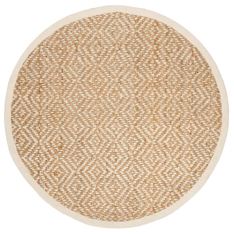 Safavieh Natural Fiber Nf266A Ivory / Natural Rugs.