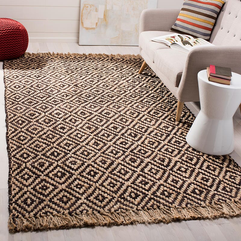 Safavieh Natural Fiber Nf266E Brown / Natural Rugs.
