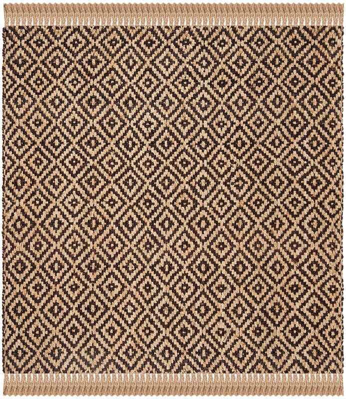 Safavieh Natural Fiber Nf266E Brown / Natural Rugs.