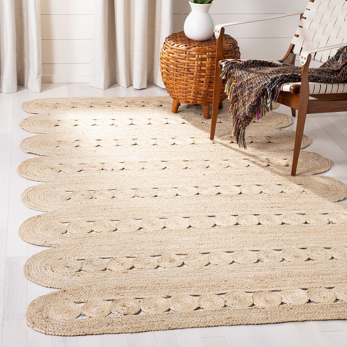Safavieh Natural Fiber Nf365A Ivory Rugs.