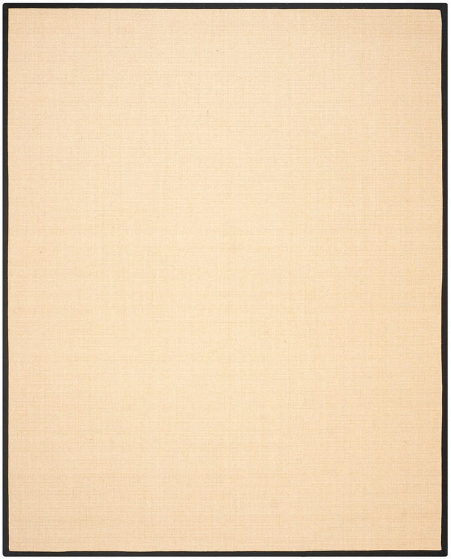 Safavieh Natural Fiber Nf441A Maize / Black Rugs.