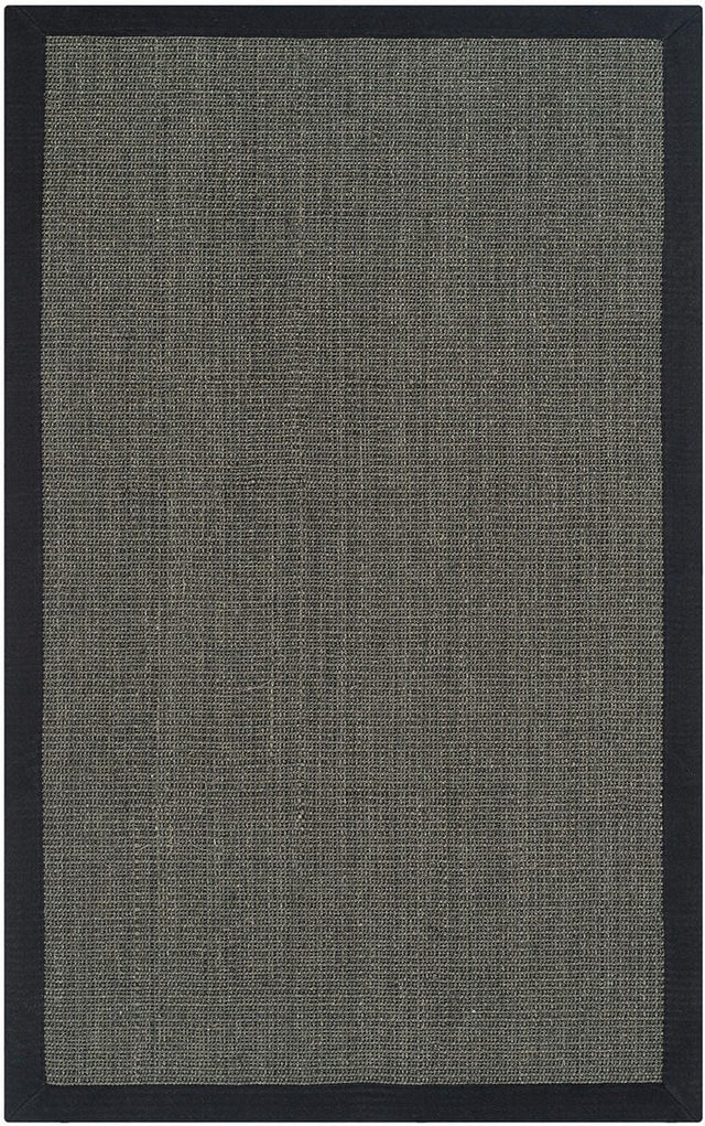 Safavieh Natural Fiber nf441d Charcoal / Charcoal Rugs.