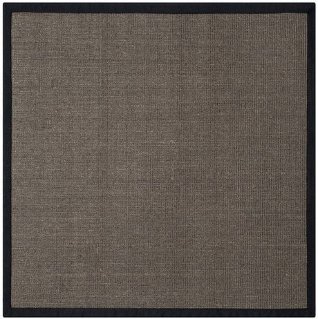 Safavieh Natural Fiber nf441d Charcoal / Charcoal Rugs.