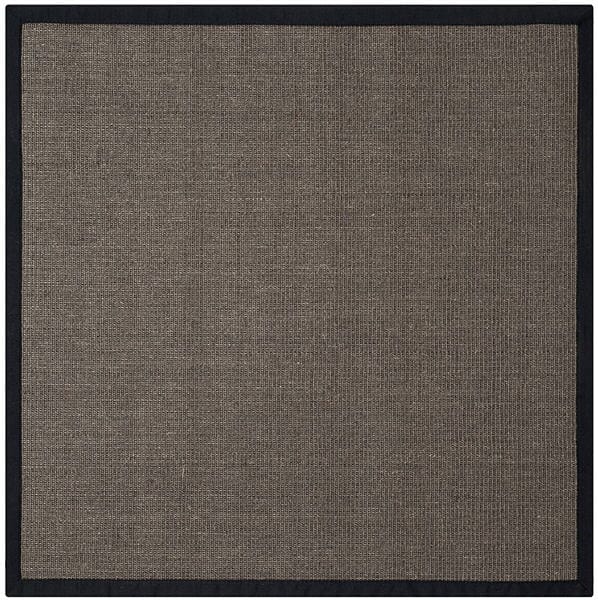 Safavieh Natural Fiber nf441d Charcoal / Charcoal Rugs.