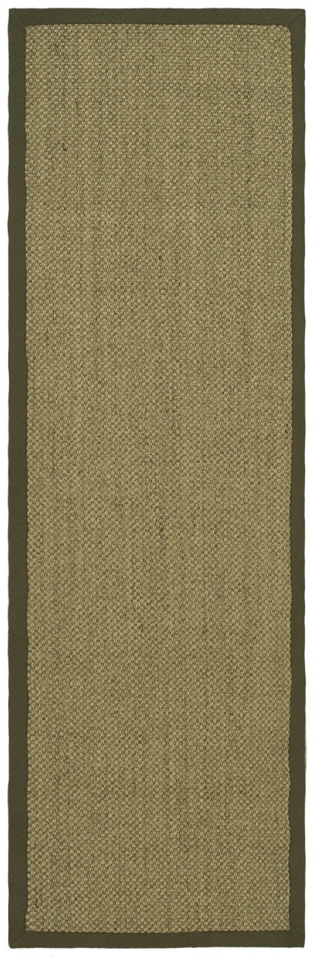 Safavieh Natural Fiber nf443c Natural / Green Rugs.