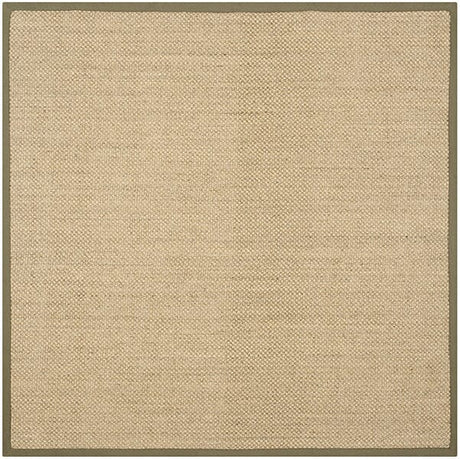 Safavieh Natural Fiber nf443c Natural / Green Rugs.