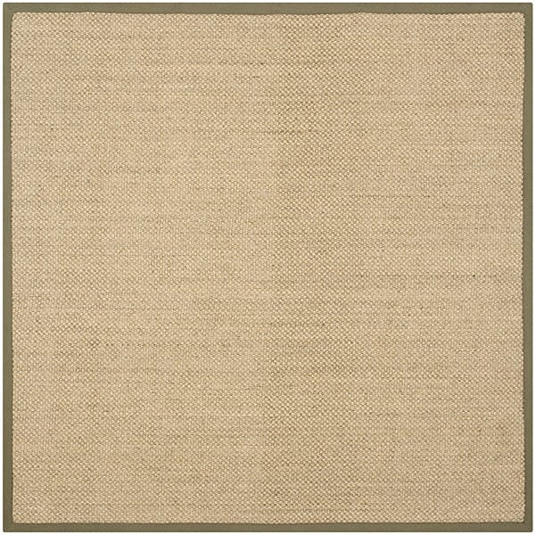 Safavieh Natural Fiber nf443c Natural / Green Rugs.