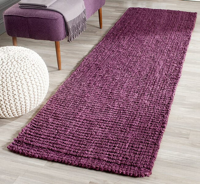 Safavieh Natural Fiber Nf447B Purple Rugs.