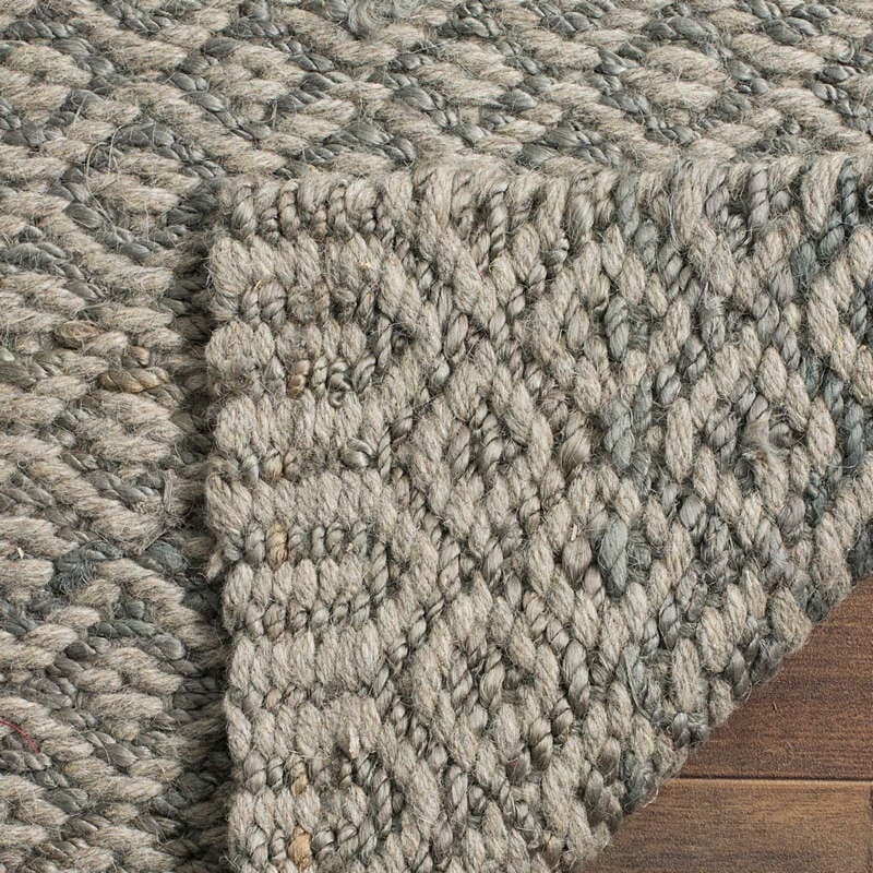 Safavieh Natural Fiber Nf473A Grey Rugs.