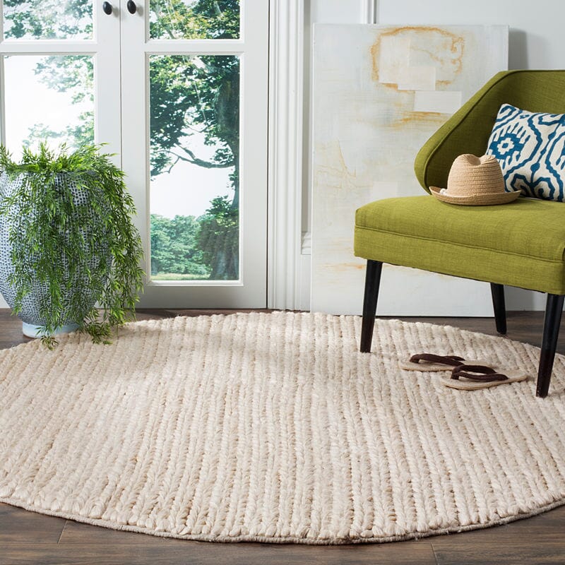 Safavieh Natural Fiber Nf520A Ivory Rugs.