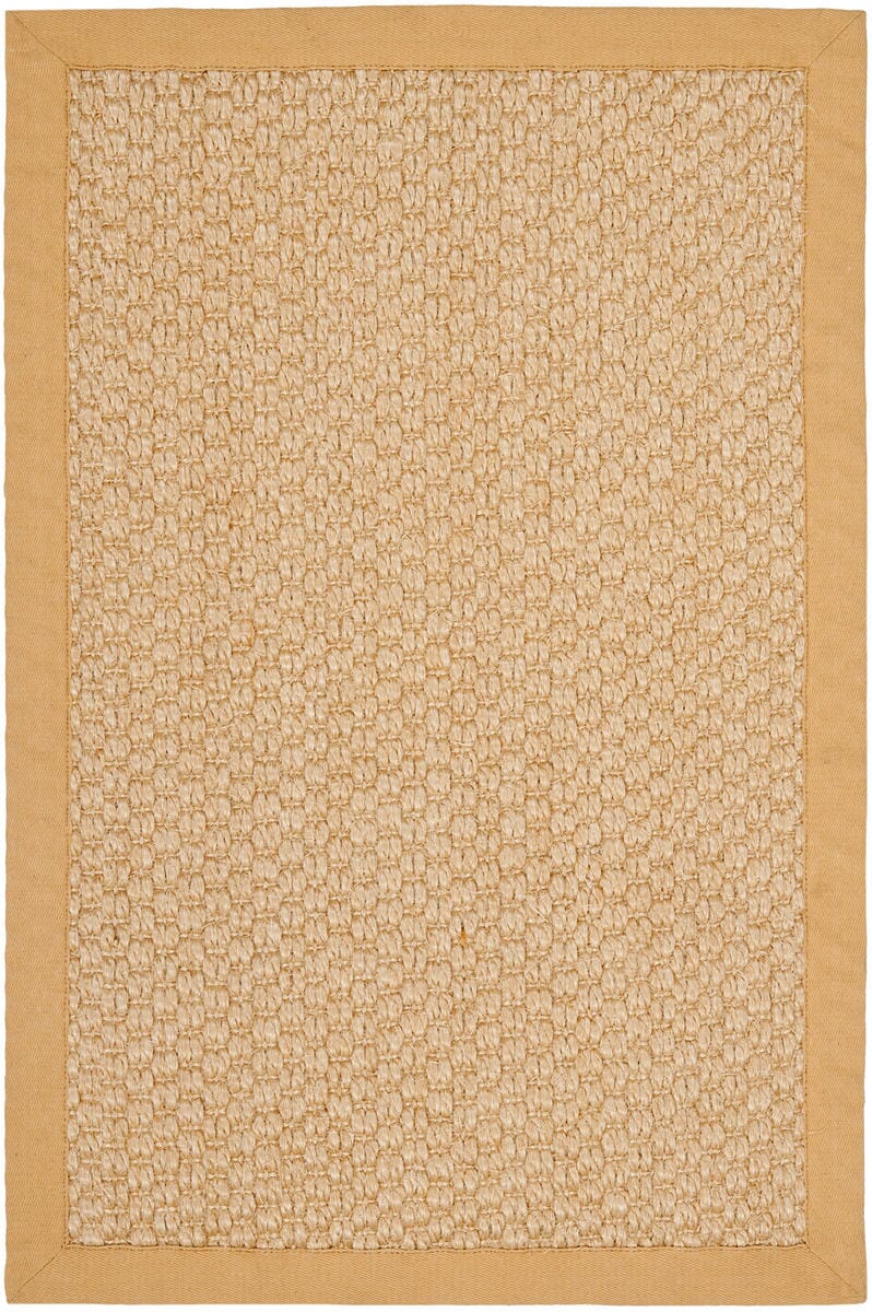 Safavieh Natural Fiber Nf525F Maize Rugs.