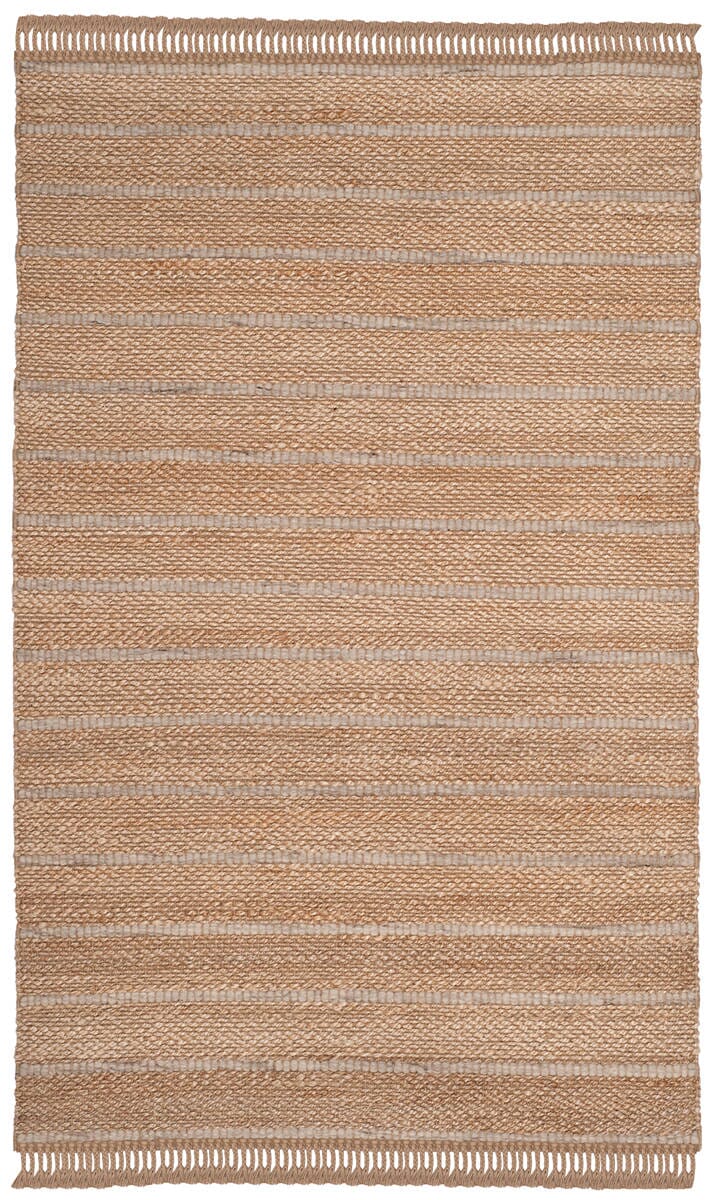 Safavieh Natural Fiber Nf550A Natural / Light Grey Rugs.