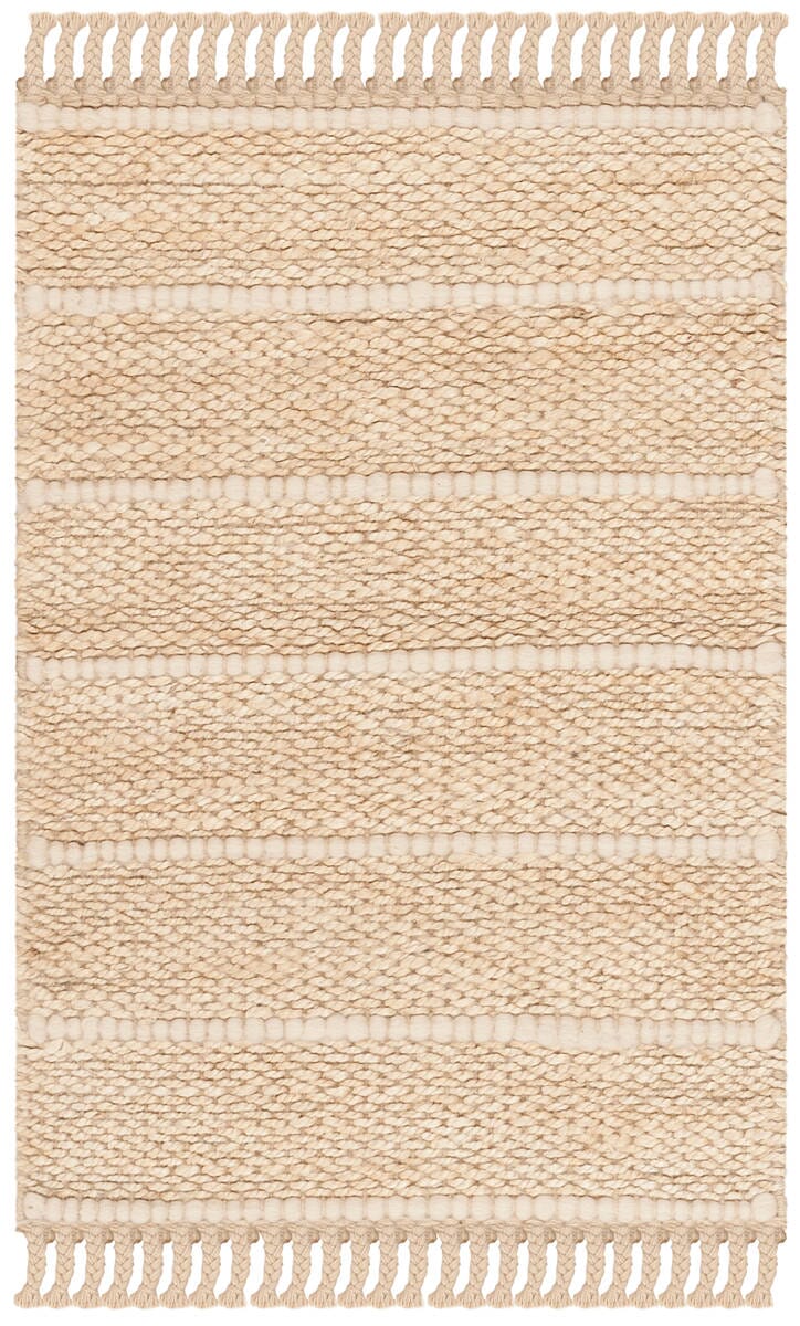 Safavieh Natural Fiber Nf550B Ivory / Ivory Rugs.