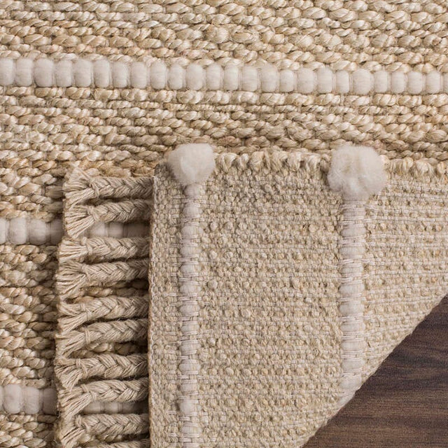 Safavieh Natural Fiber Nf550B Ivory / Ivory Rugs.