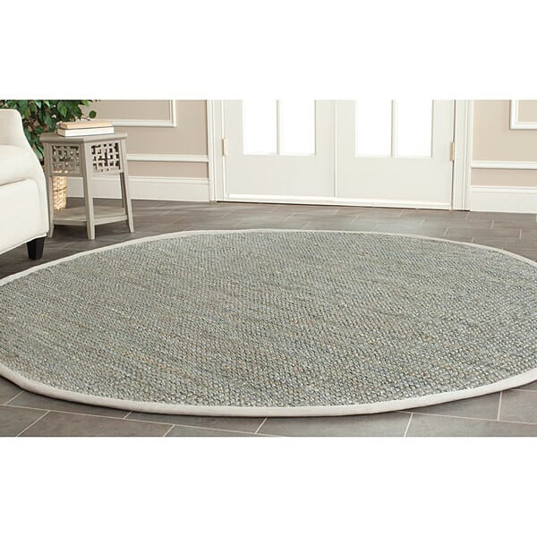Safavieh Natural Fiber Nf730B Grey Rugs.