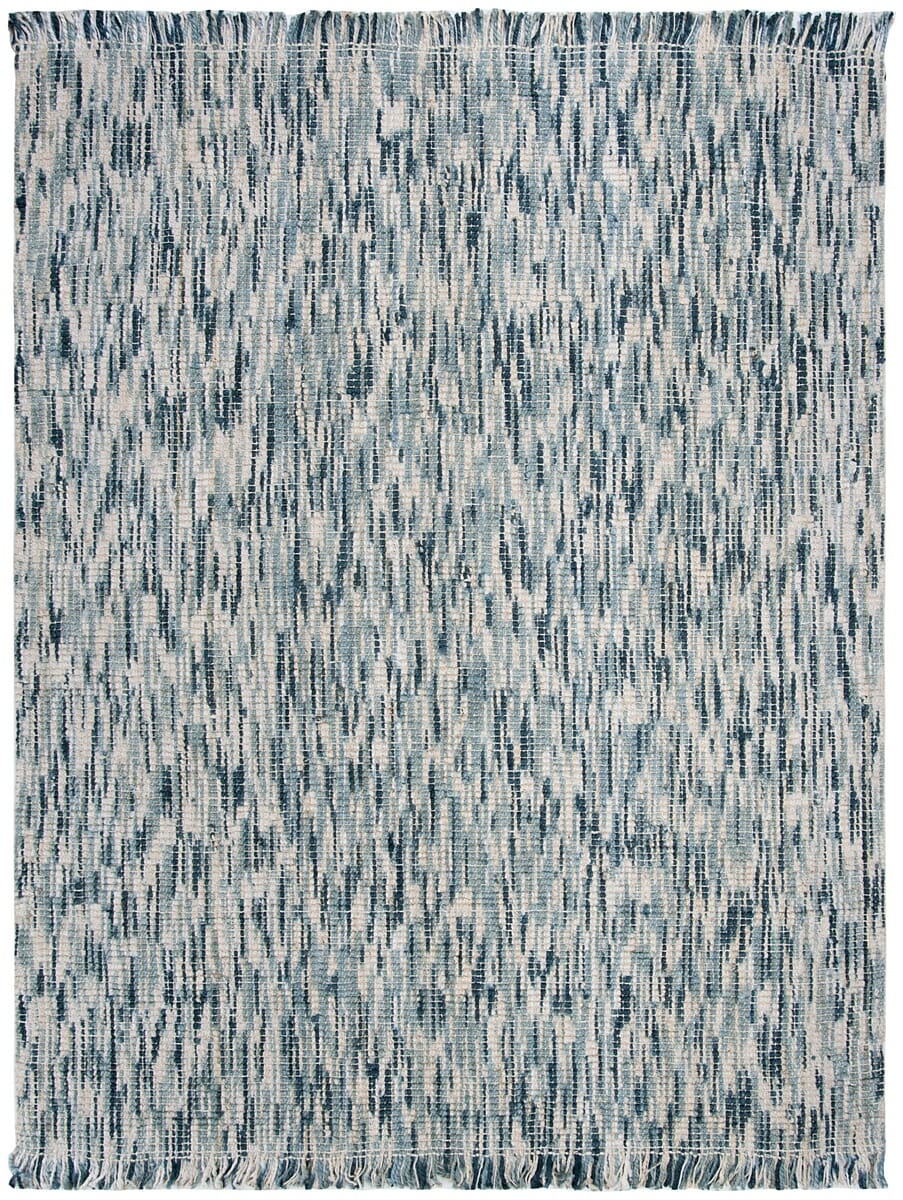 Safavieh Natural Fiber Nf869M Blue / Ivory Rugs.