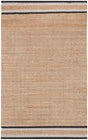 Safavieh Natural Fiber Nf874B Natural / Black Rugs.