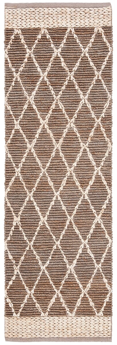 Safavieh Natural Fiber Nf951F Natural / Grey Rugs.