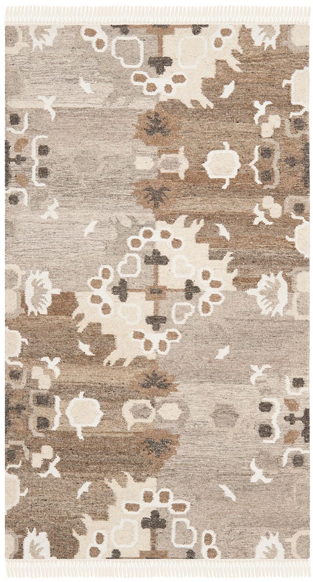 Safavieh Natural Kilim Nkm318A Grey / Multi Rugs.