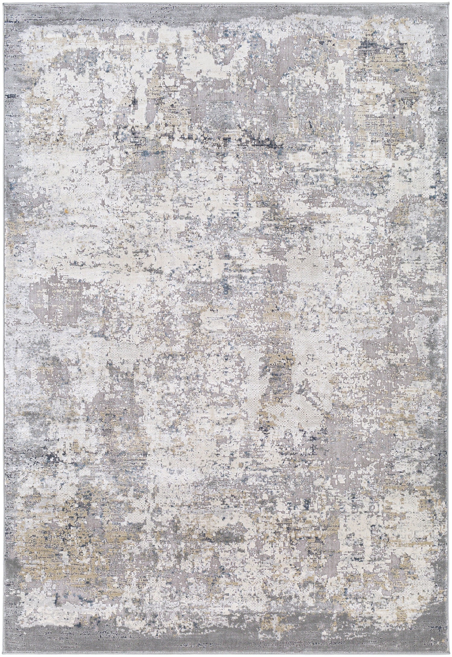 Surya Norland Nld-2301 Light Gray, Charcoal, Cream, Khaki Rugs.