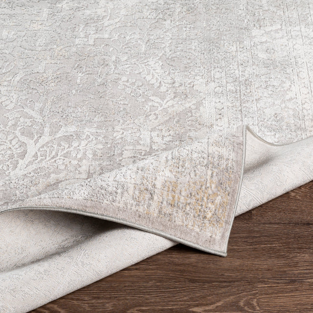 Surya Norland Nld-2313 Medium Gray, Cream, Khaki Rugs.