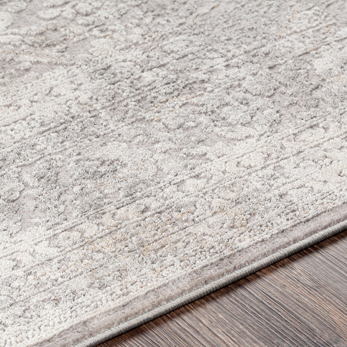 Surya Norland Nld-2313 Medium Gray, Cream, Khaki Rugs.