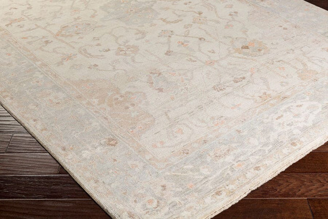 Surya Normandy Noy-8002 Light Gray / Sea Foam / Ivory Rugs.