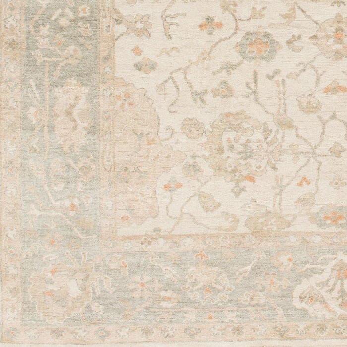Surya Normandy Noy-8002 Light Gray / Sea Foam / Ivory Rugs.