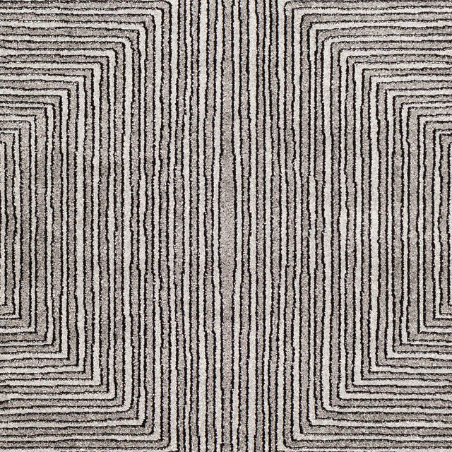 Surya Nepali Npi-2316 Black, Gray Rug.