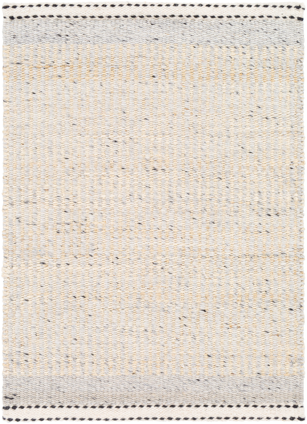 Surya Nottingham Ntm-2302 Black, Medium Gray, Light Gray, Beige Rugs.