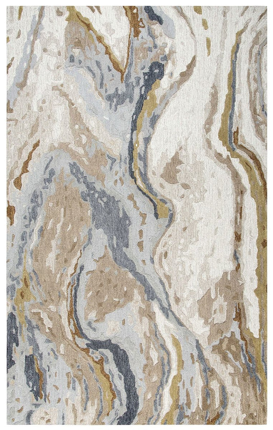 Rizzy Vogue Vog110 Beige Organic / Abstract Area Rug