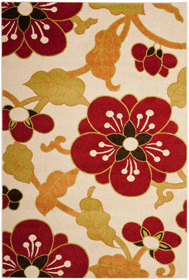 Safavieh Newbury Nwb8702-1240 Ivory / Red Rugs.