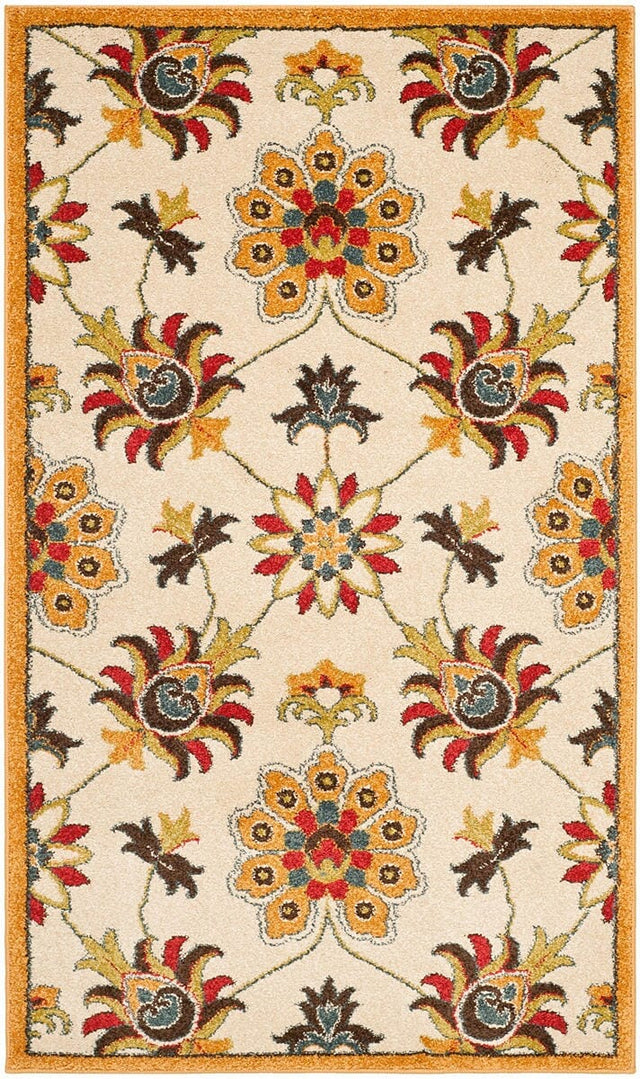 Safavieh Newbury Nwb8704-1220 Ivory / Gold Rugs.