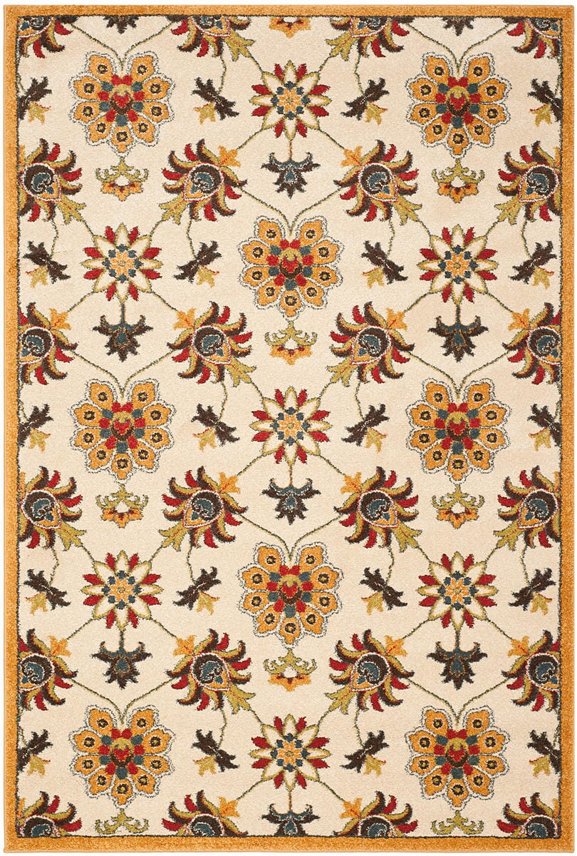Safavieh Newbury Nwb8704-1220 Ivory / Gold Rugs.