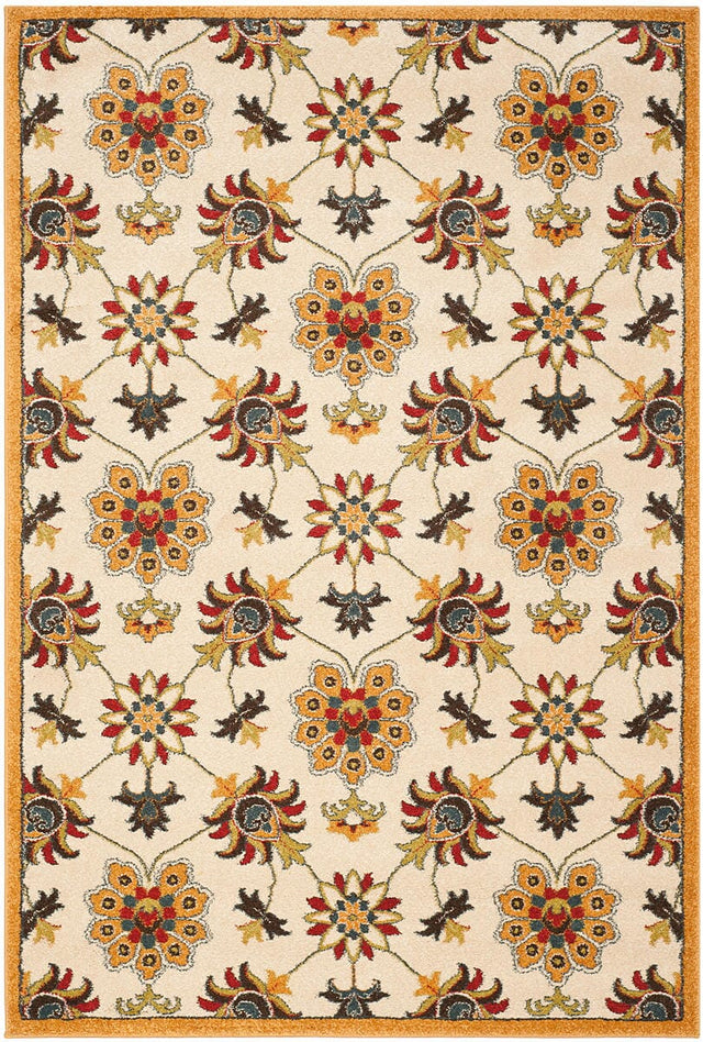 Safavieh Newbury Nwb8704-1220 Ivory / Gold Rugs.