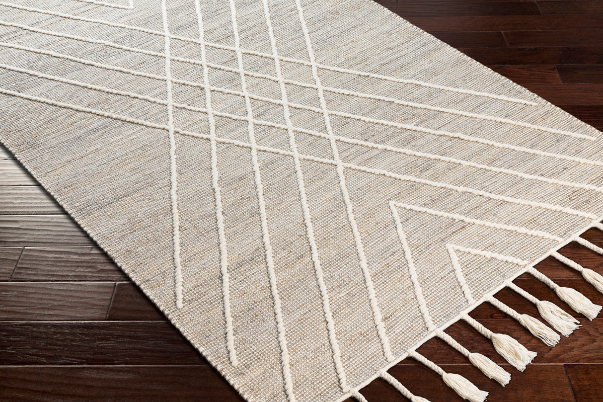 Surya Norwood Nwd-2303 Light Gray, Sage, Medium Gray, Taupe Rugs.