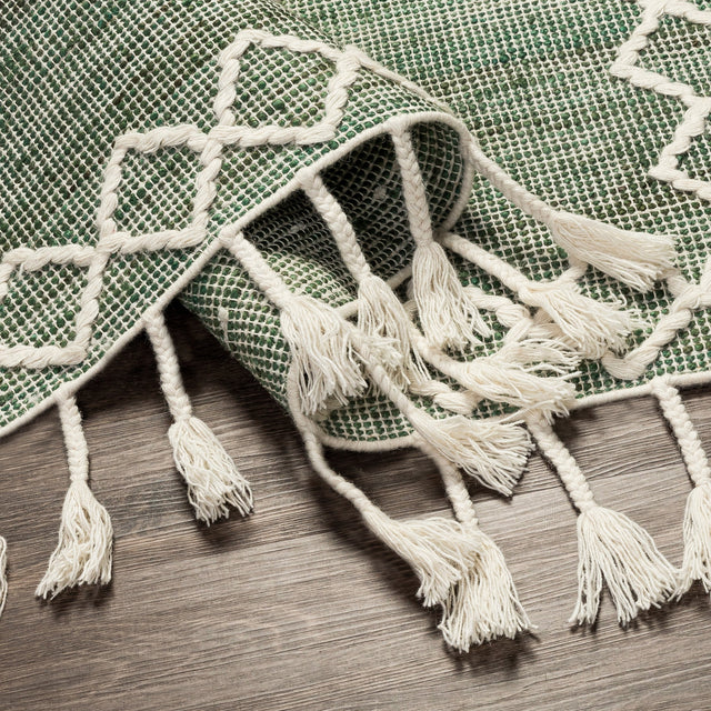 Surya Norwood Nwd-2305 Dark Green, Cream Rugs.