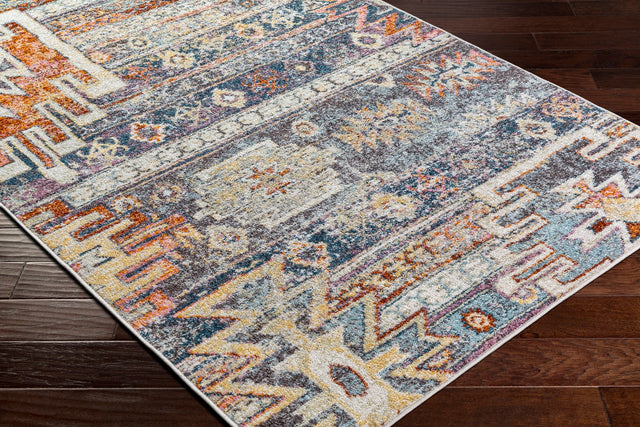 Surya New Mexico Nwm-2310 Denim, Khaki, Butter, Rose Rugs.
